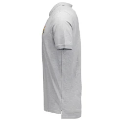 Herren OSDM Polos|Herren Polo Grau ECO Essentials Real Madrid Mantel Farbe