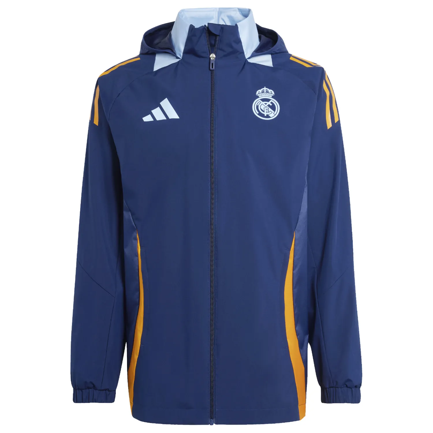 Herren Adidas España, S.A.U Jacken|Sweatshirts|Herren Training All Weather Jacke adidas 24/25 Marineblau
