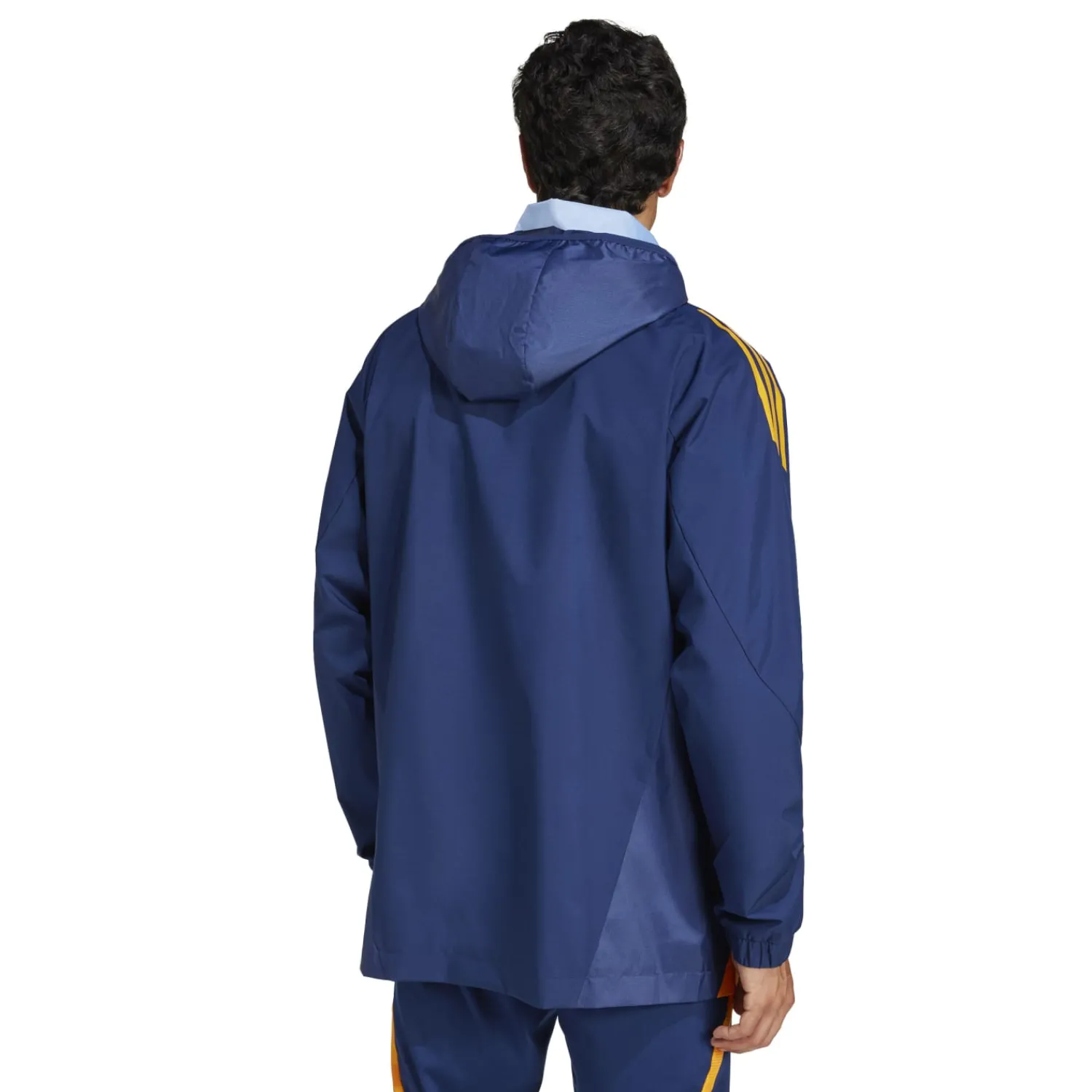 Herren Adidas España, S.A.U Jacken|Sweatshirts|Herren Training All Weather Jacke adidas 24/25 Marineblau