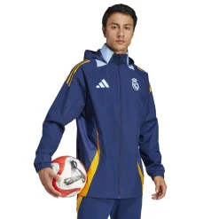 Herren Adidas España, S.A.U Jacken|Sweatshirts|Herren Training All Weather Jacke adidas 24/25 Marineblau