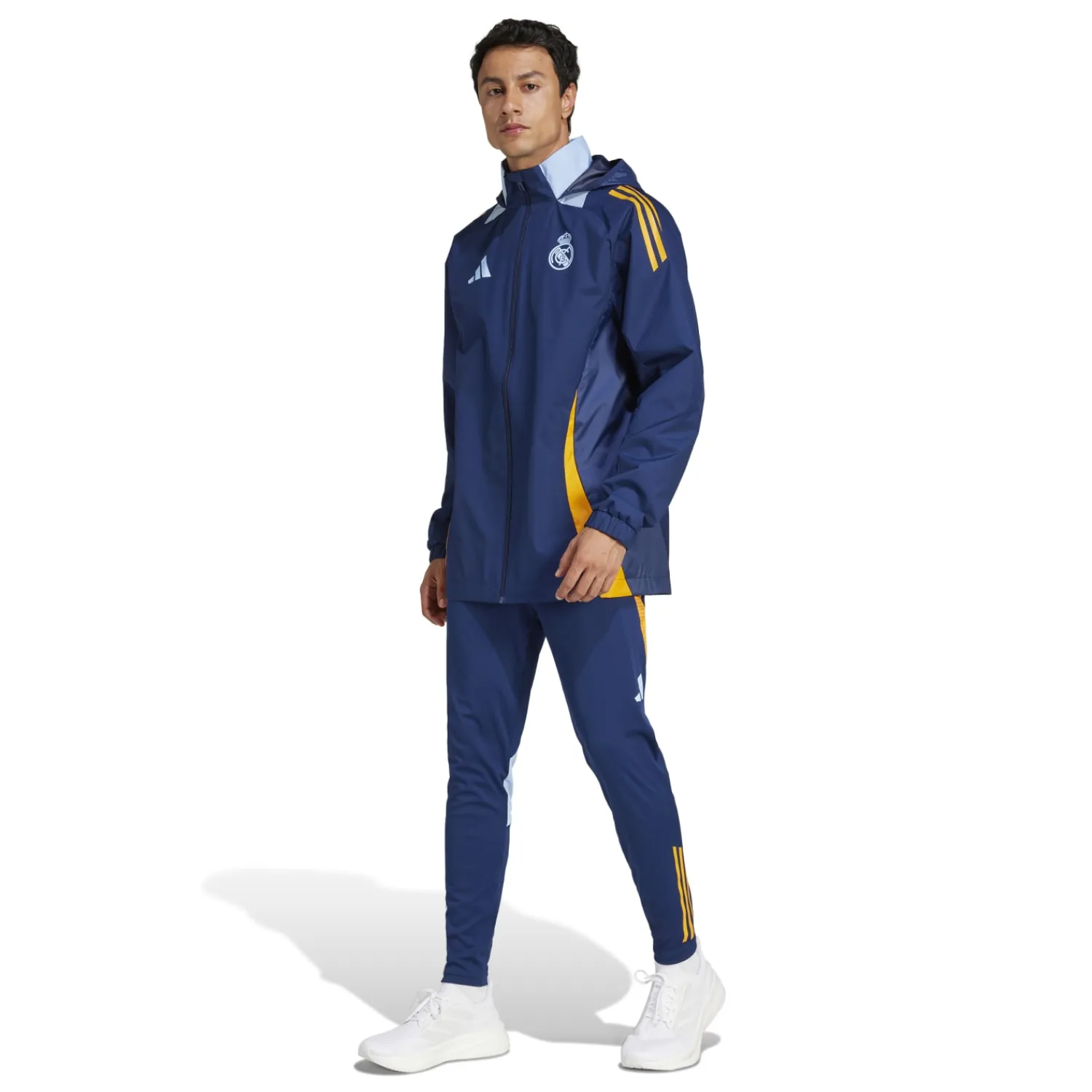 Herren Adidas España, S.A.U Jacken|Sweatshirts|Herren Training All Weather Jacke adidas 24/25 Marineblau