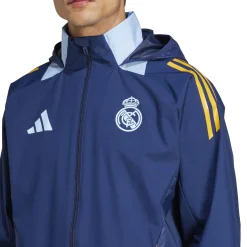 Herren Adidas España, S.A.U Jacken|Sweatshirts|Herren Training All Weather Jacke adidas 24/25 Marineblau