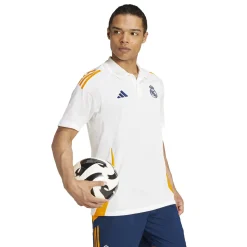 Herren Adidas España, S.A.U Polos|Herren Training Poloshirt 24/25 Weiß