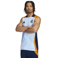 Herren Adidas España, S.A.U T-Shirts|Herren Training Ärmelloses Shirt 24/25 Blau