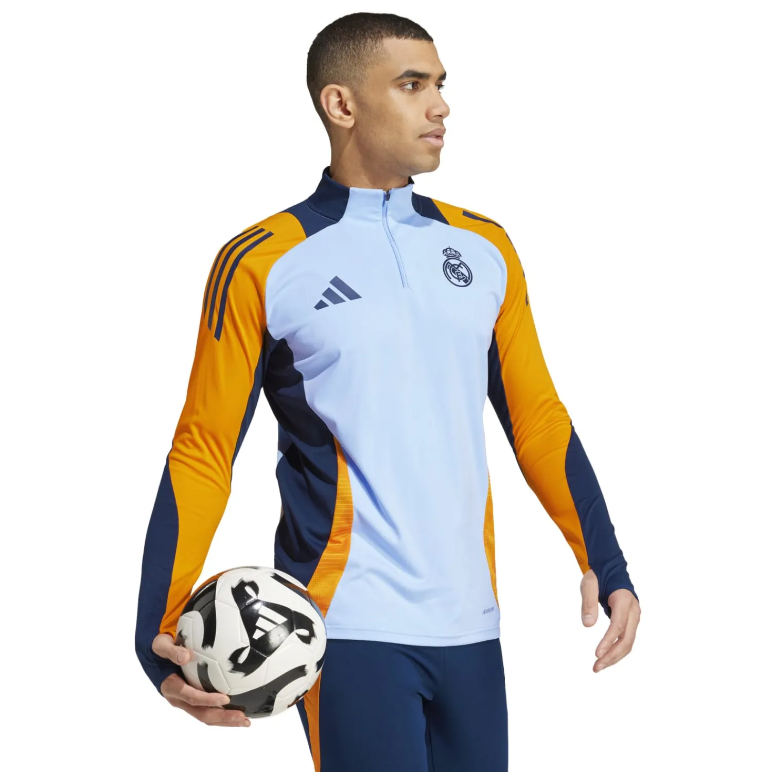 Herren Adidas España, S.A.U Sweatshirts|Herren Training Top 24/25 Blau