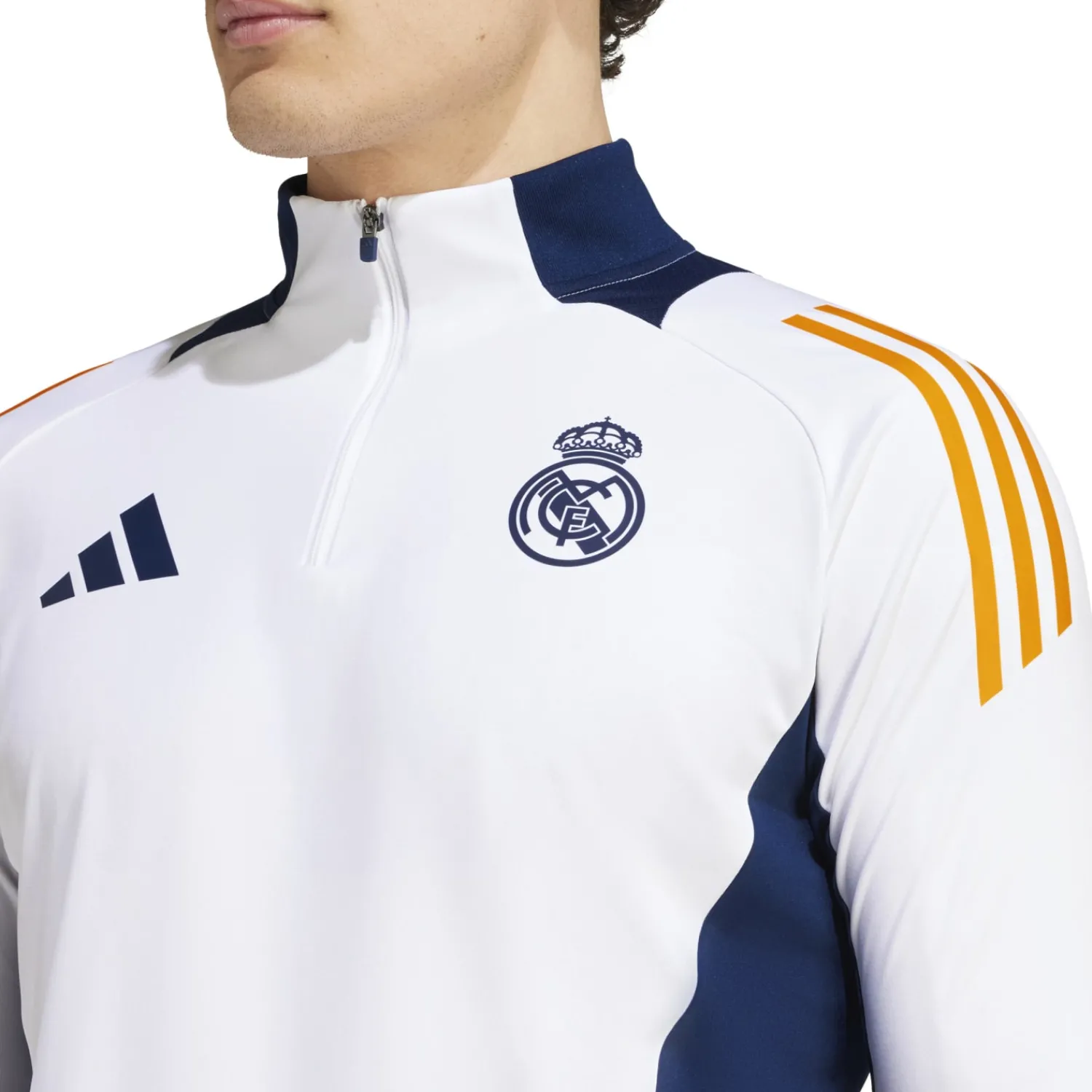 Herren Adidas España, S.A.U Sweatshirts|Herren Training Top 24/25 Weiß