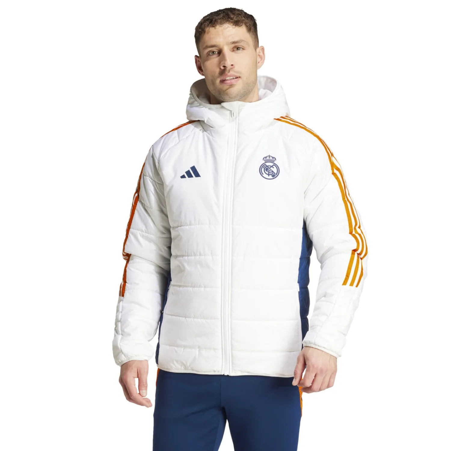 Herren Adidas España, S.A.U Jacken|Jacken|Herren Training Winterjacke 24/25 Weiß
