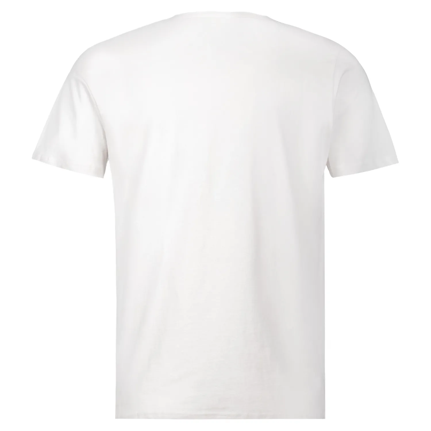 Herren MBA Solutions T-Shirts|Herren T-Shirt Blackout Wappen Weiß Real Madrid