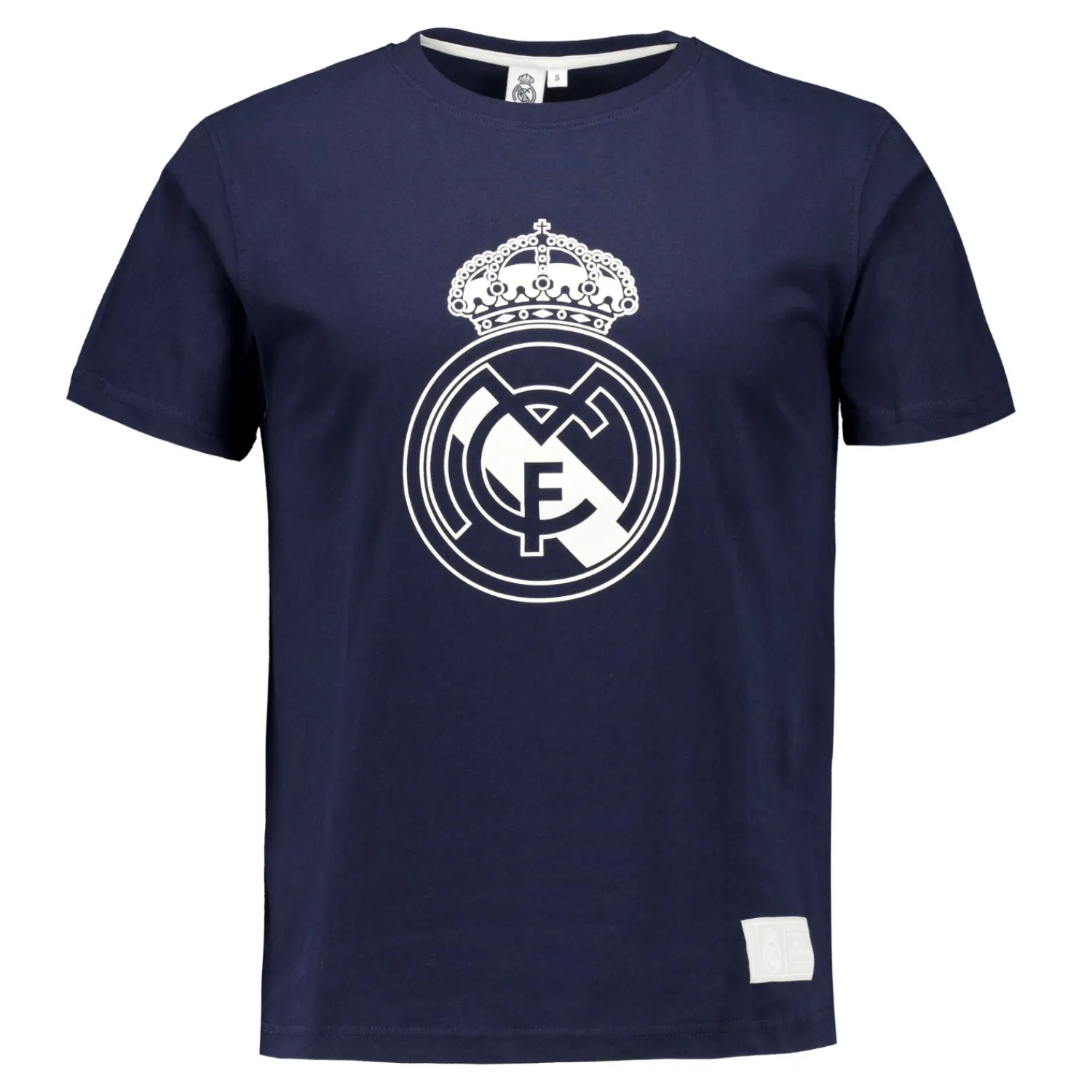 Herren Sport Design Sweden AB T-Shirts|Herren T-Shirt Color Crest Marineblau Real Madrid