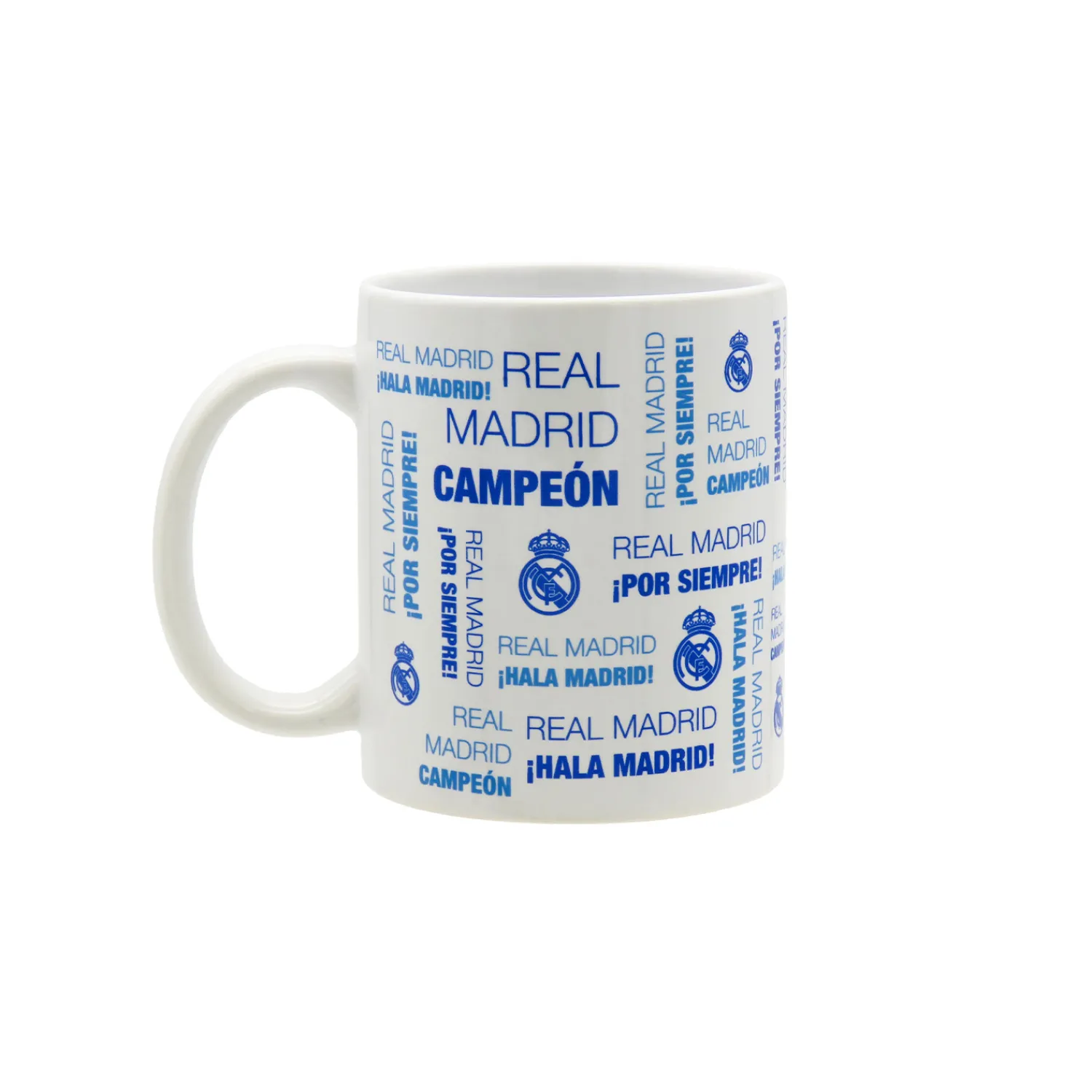 JLK Merchandising, S.L. Zum Trinken|Keramiktasse Text 300ml Weiß/Blau