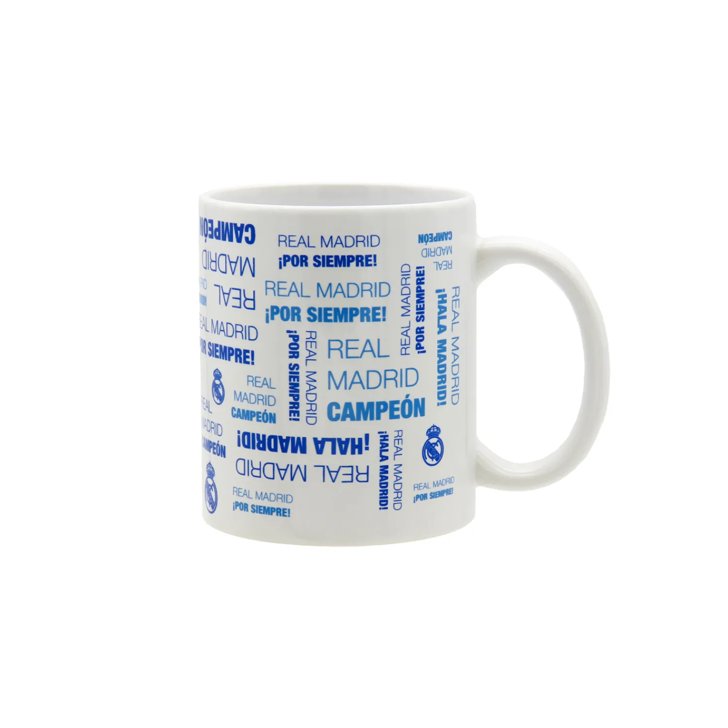 JLK Merchandising, S.L. Zum Trinken|Keramiktasse Text 300ml Weiß/Blau