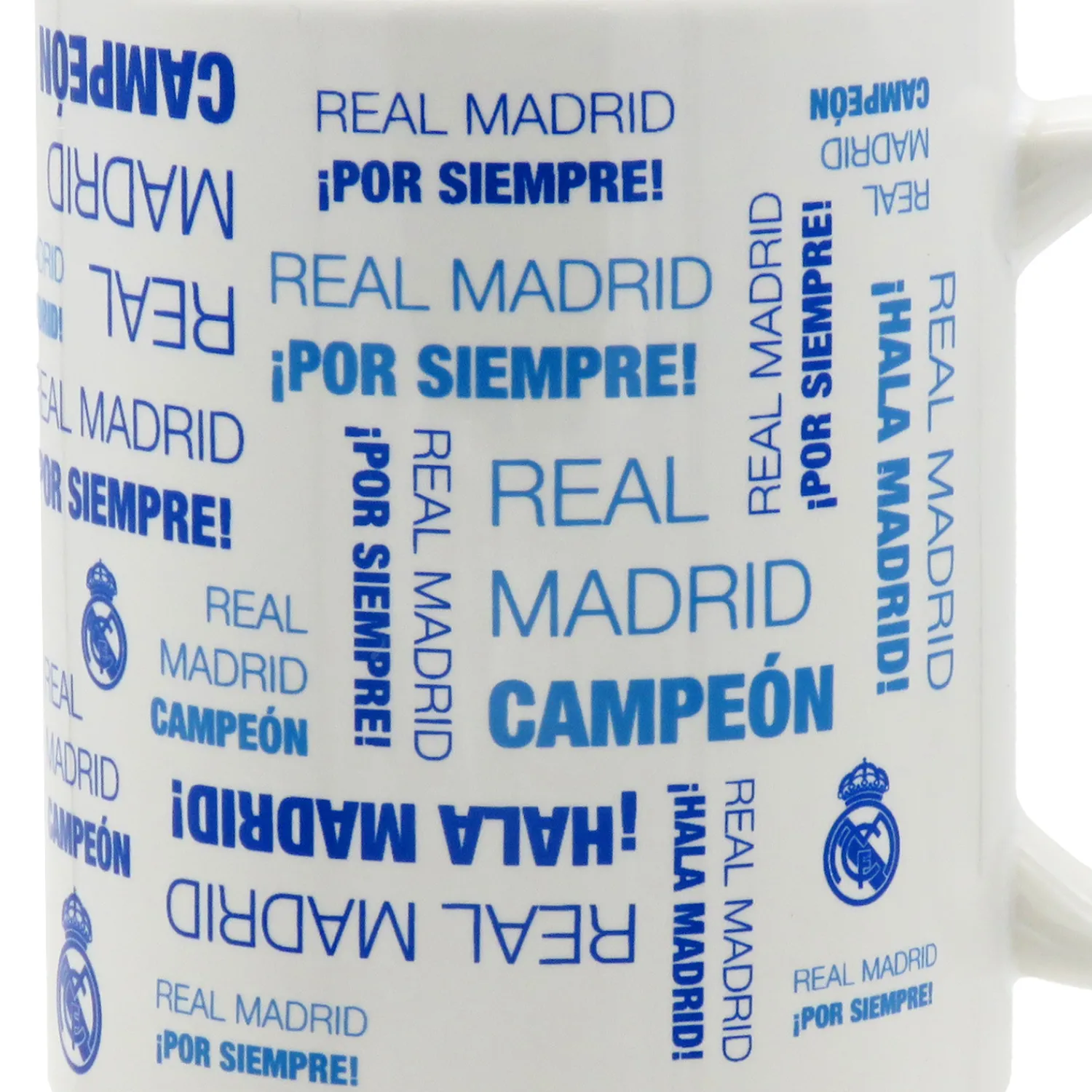 JLK Merchandising, S.L. Zum Trinken|Keramiktasse Text 300ml Weiß/Blau