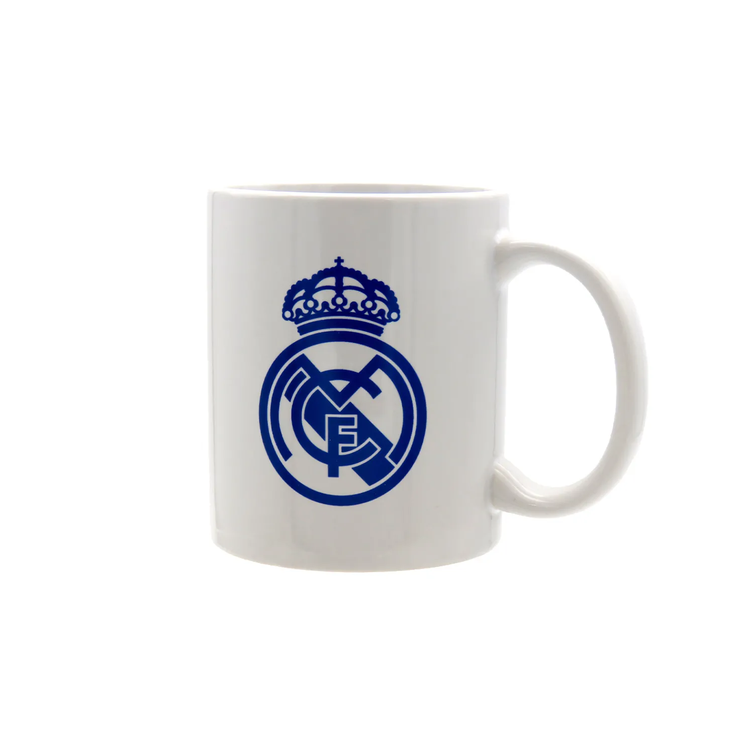 JLK Merchandising, S.L. Zum Trinken|Keramiktasse Wappen 300ml Weiß/Blau