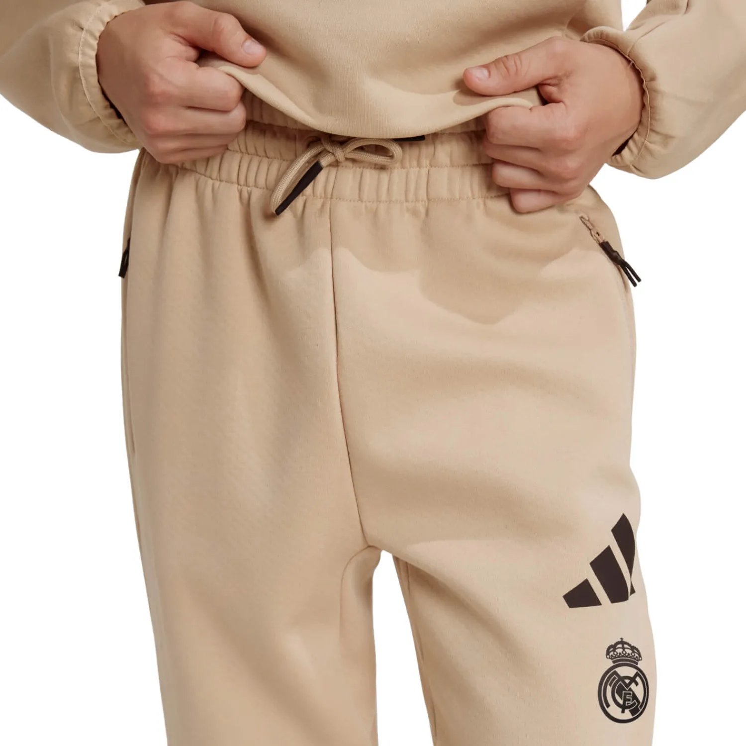 Kinder Adidas España, S.A.U Hosen|Hosen|Kinder adidas Badge Up Hose Creme/Schwarz