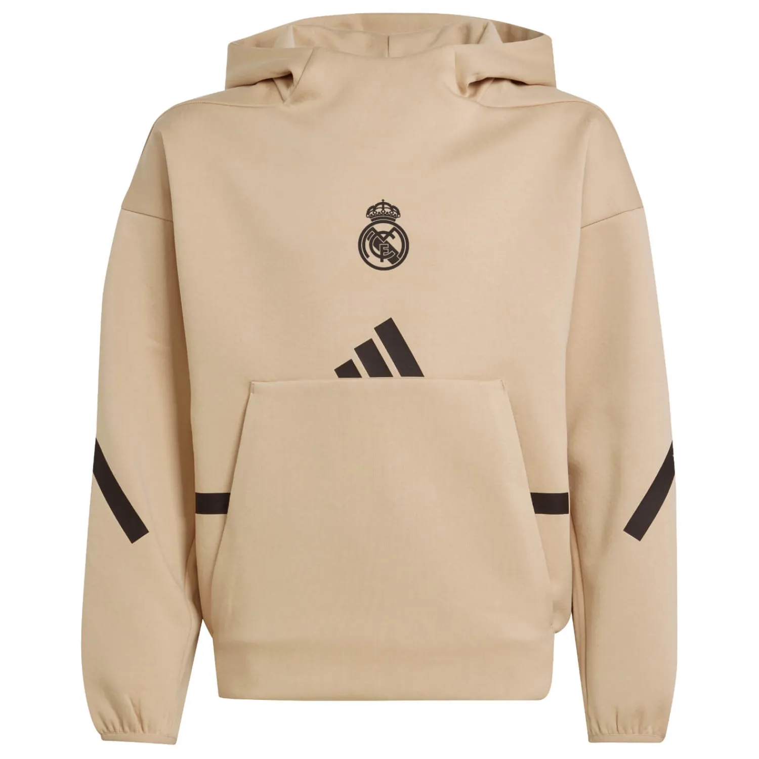 Kinder Adidas España, S.A.U Sweatshirts|Sweatshirts|Kinder adidas Badge Up Hoodie Creme/Schwarz