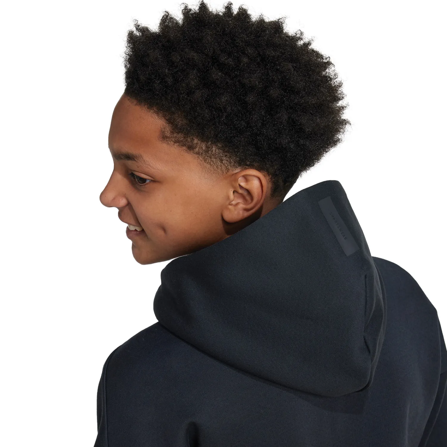Kinder Adidas España, S.A.U Sweatshirts|Jacken|Kinder adidas Badge Up Kapuzenjacke Schwarz/Schwarz