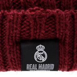 Project Rogers & JLK, S.L. Beanies|Kinder Bommelmütze Burgunderrot