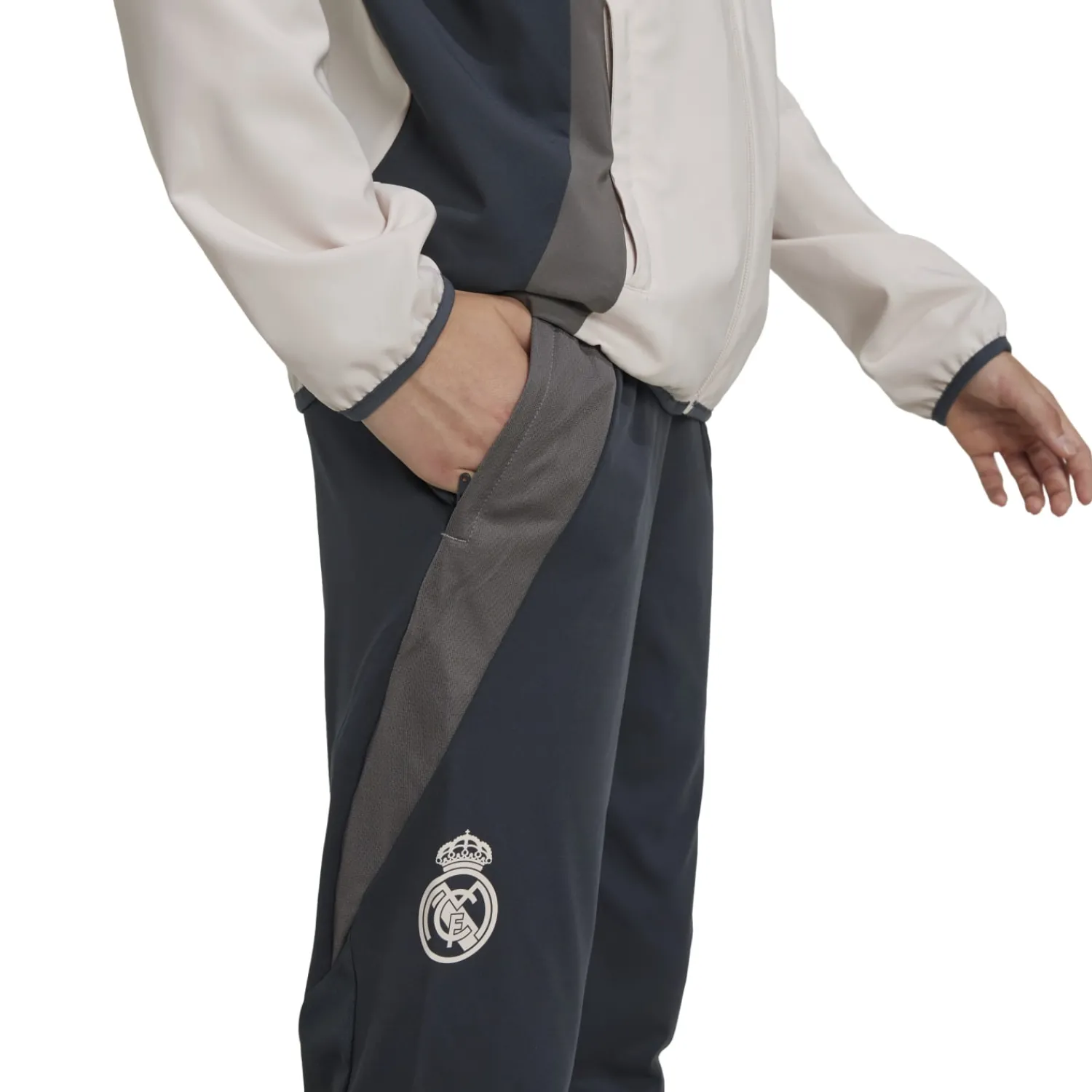 Kinder Adidas España, S.A.U Hosen|Trainingsanzüge|Kinder CL Trainingshosen 24/25 Beige