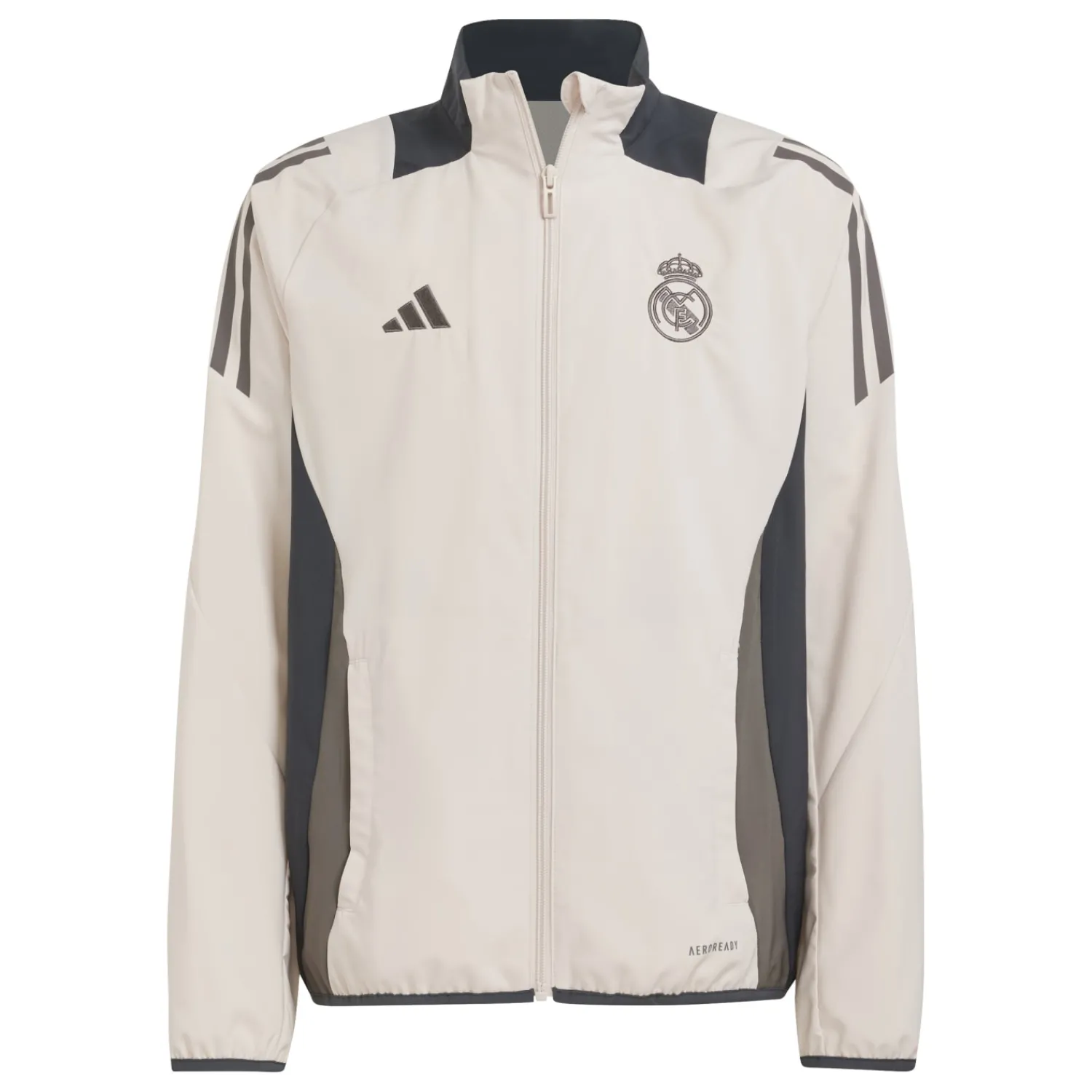 Kinder Adidas España, S.A.U Trainingsanzüge|Trainingsanzüge|Kinder CL Trainingsjacke 24/25 Beige
