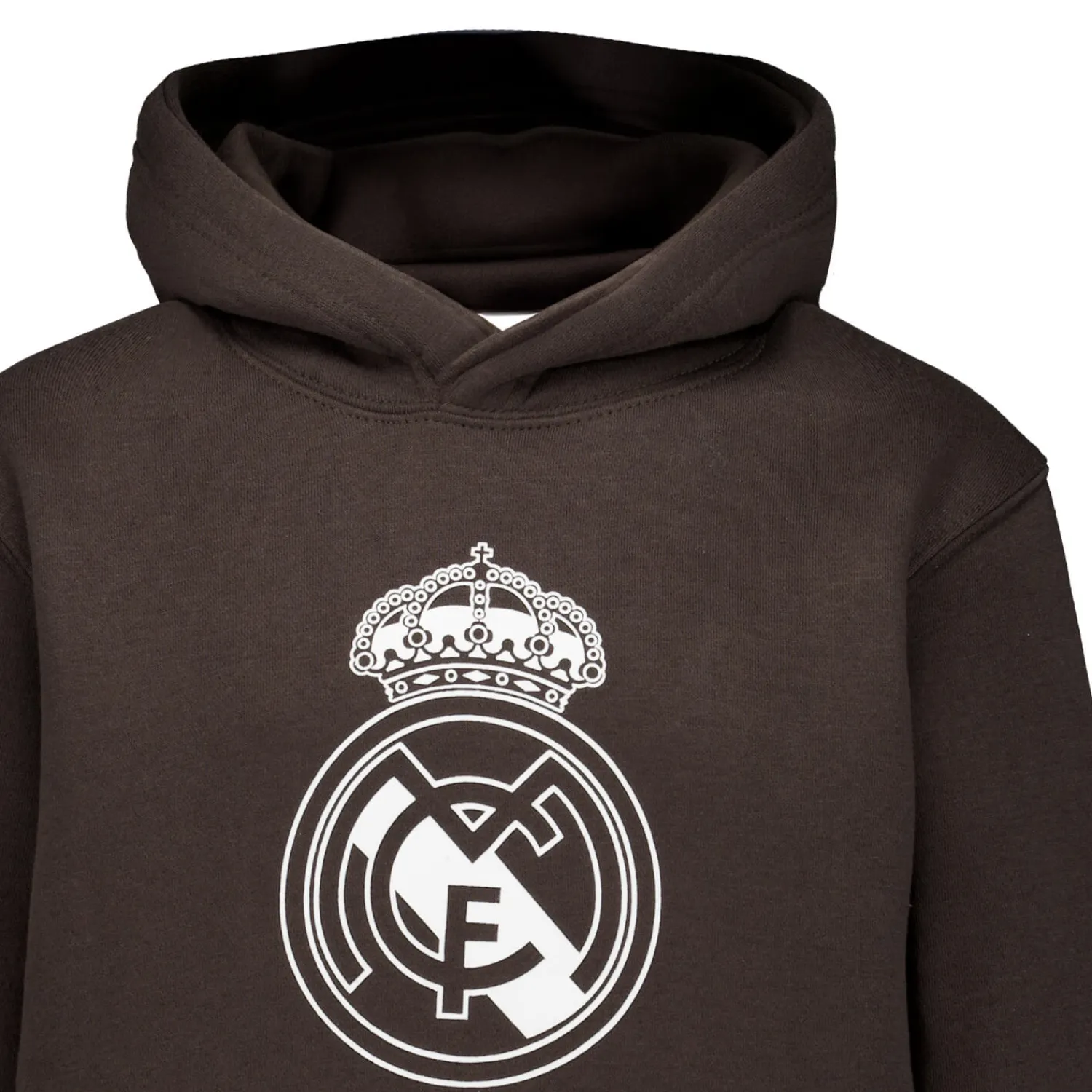 Kinder Sport Design Sweden AB Sweatshirts|Kinder Hoodie Color Crest Schwarz Real Madrid