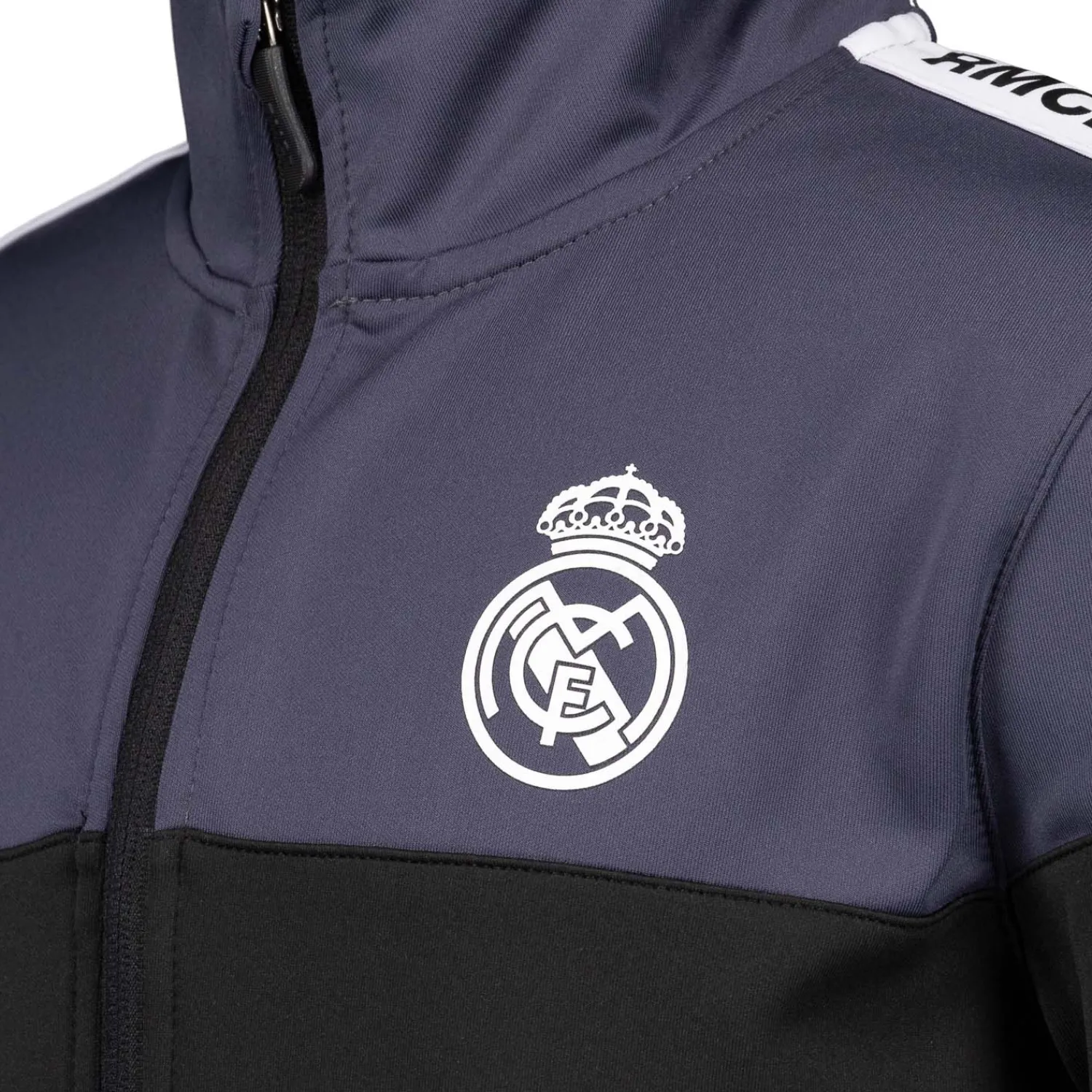 Herren Project Rogers & JLK, S.L. Trainingsanzüge|Trainingsanzüge|Kinder Real Madrid Trainingsanzug Schwarz-Grau-Weiß