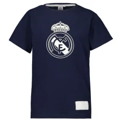 Kinder Sport Design Sweden AB T-Shirts|Kinder T-Shirt Color Crest Marineblau Real Madrid