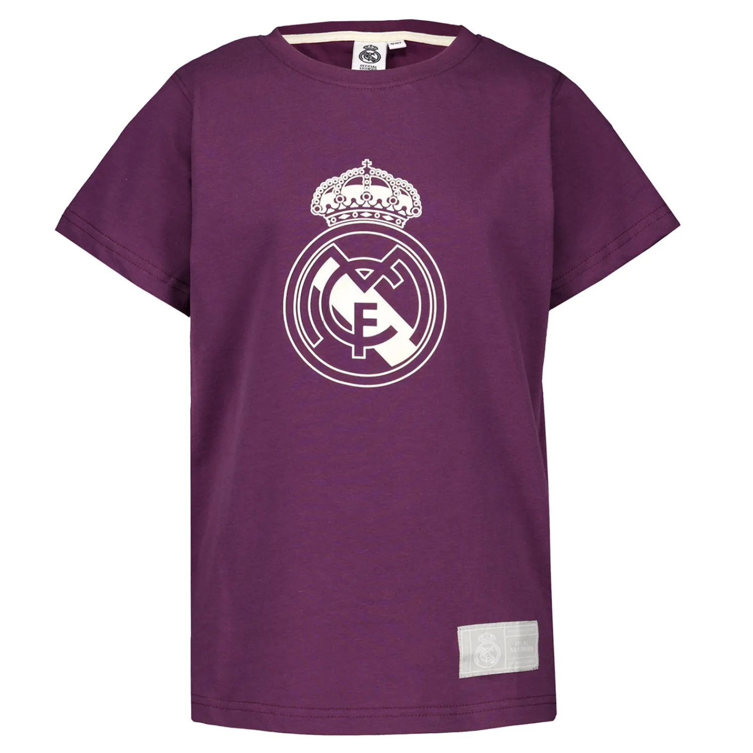 Kinder Sport Design Sweden AB T-Shirts|Kinder T-Shirt Color Crest Lila Real Madrid
