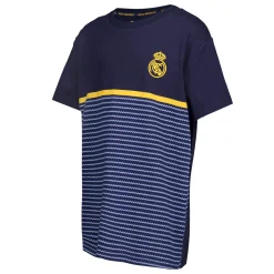 Kinder ITEX T-Shirts|Kinder T-Shirt Kids on Tour Real Madrid Horizontale Linie Blau