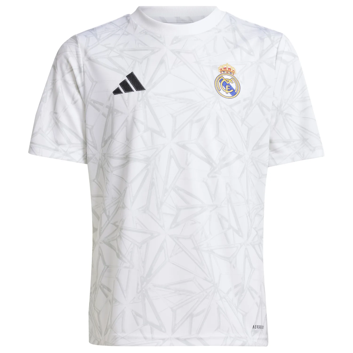 Kinder Adidas España, S.A.U T-Shirts|Kinder Warm Up Shirt 24/25 Weiß