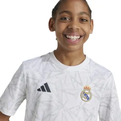 Kinder Adidas España, S.A.U T-Shirts|Kinder Warm Up Shirt 24/25 Weiß