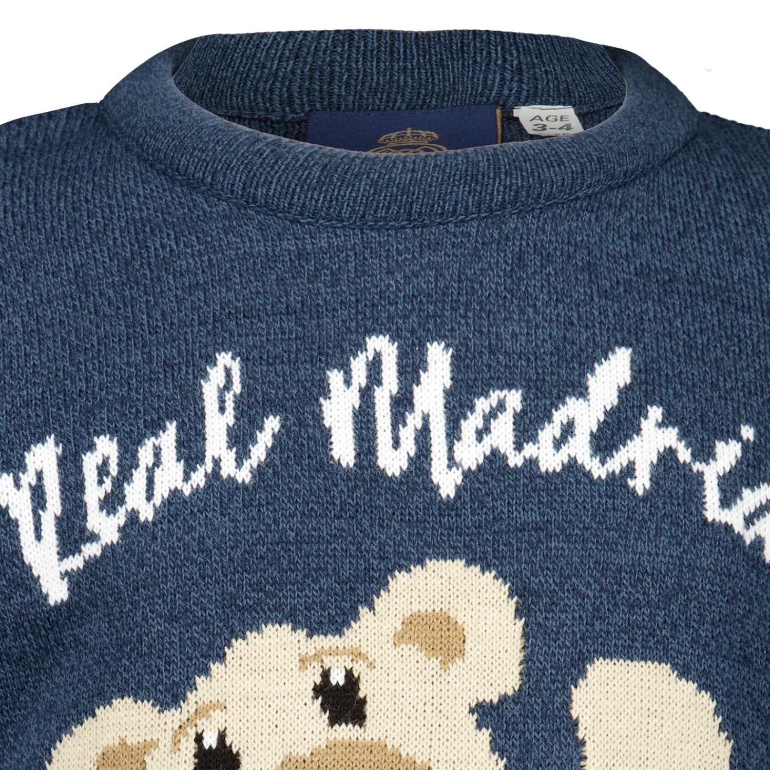 Kinder Foundry Sweatshirts|Kinder Weihnachtspulli Teddybär