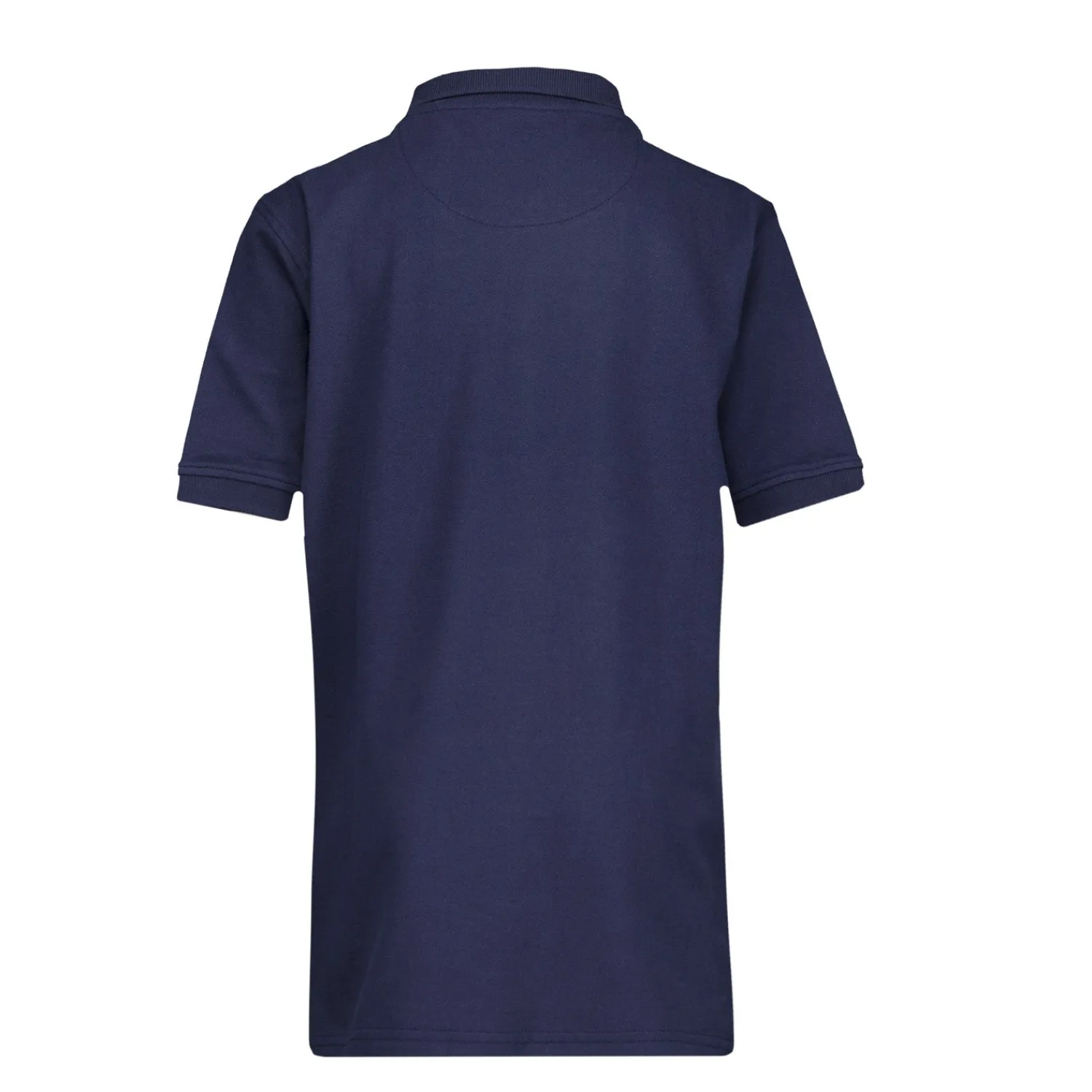 Kinder OSDM Zurück Zur Schule|Polos|Kinder-Poloshirt ECO Essentials Real Madrid Schild Farbe Blau