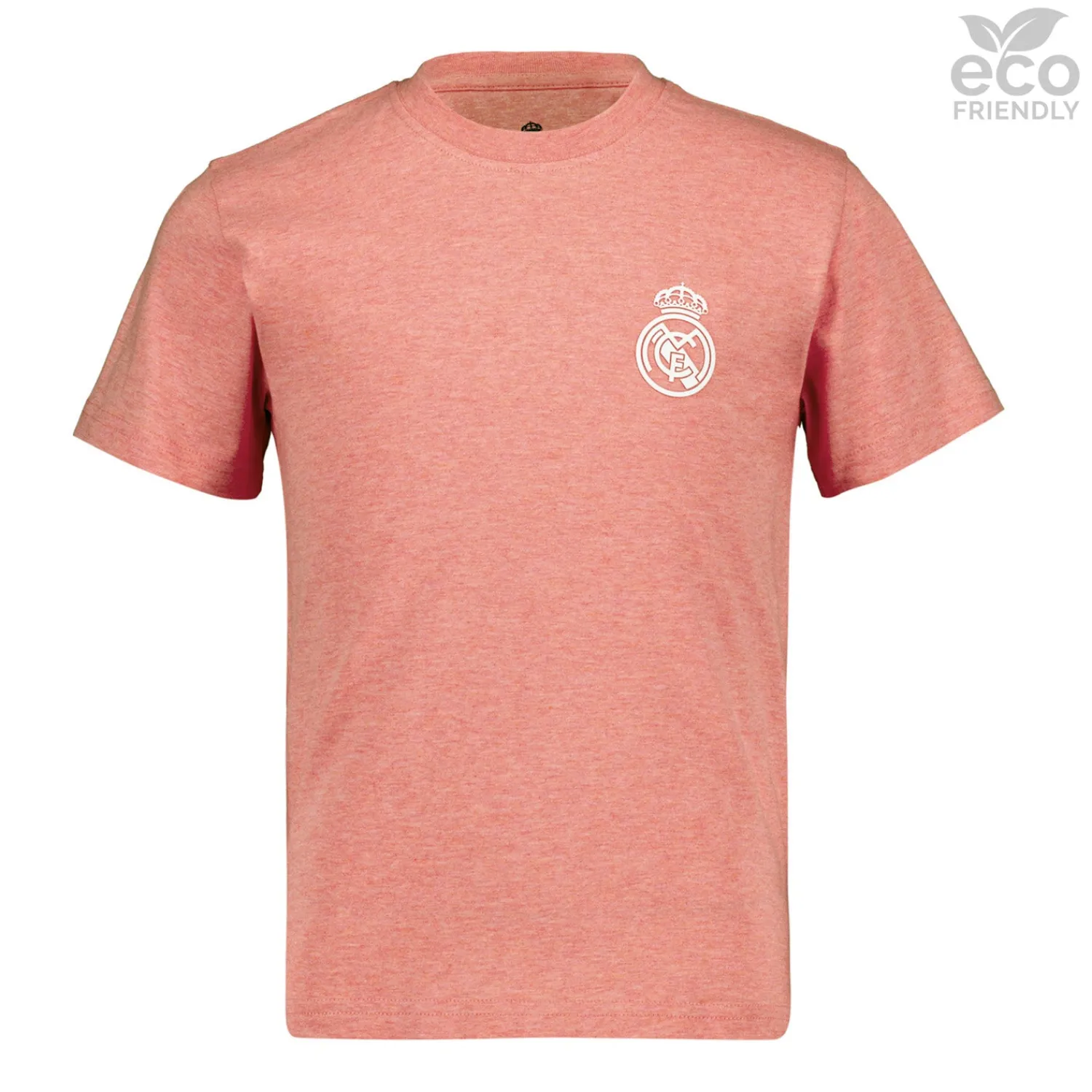 Kinder OSDM T-Shirts|Kinder-T-Shirt ECO Essentials Real Madrid Rosa Wappen