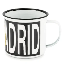 JLK Merchandising, S.L. Zum Trinken|Metalltasse Wappen 350ml Weiß