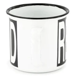 JLK Merchandising, S.L. Zum Trinken|Metalltasse Wappen 350ml Weiß