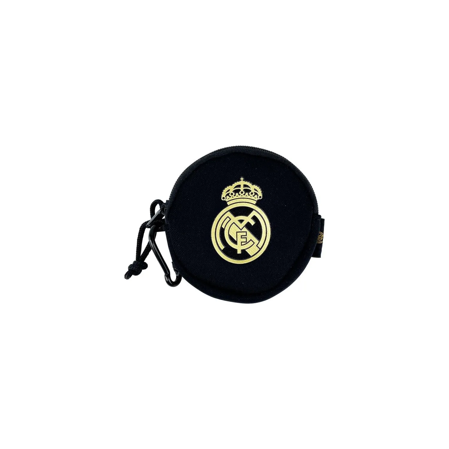 CyP Brands Evolution S.L. Taschen & Reisegepäck|Tasche|Neopren Rundes Portemonnaie Schwarz/Gold