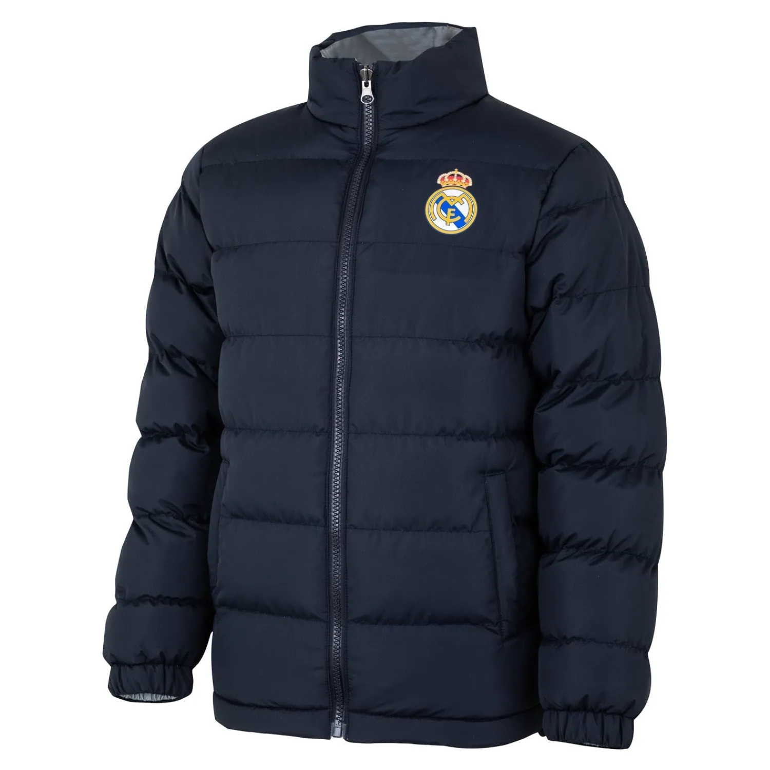 Kinder MBA Solutions Jacken|Outerwear Kinder-Steppjacke Reflektierende Wende-Steppjacke Blau