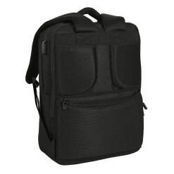 SAFTA S.A. Taschen & Reisegepäck|Zurück Zur Schule|Premium Laptop-Rucksack mit zwei Fächern Schwarz