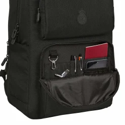 SAFTA S.A. Taschen & Reisegepäck|Zurück Zur Schule|Premium Laptop-Rucksack mit zwei Fächern Schwarz