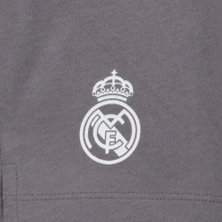 Herren OSDM Pyjamas|Pyjama-Set für Herren Real Madrid Weiße Träume Henley Shorts Grau
