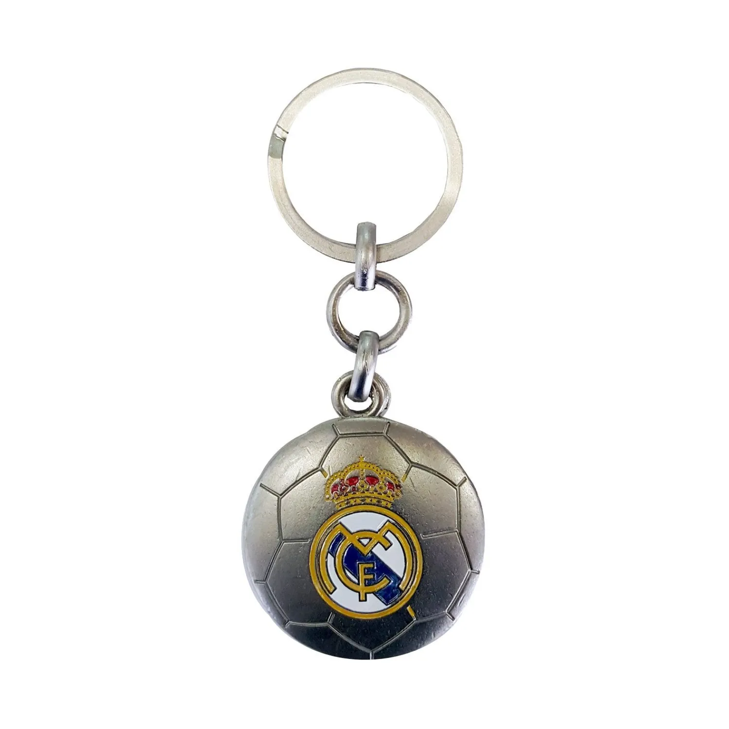 Project & Rogers Schlüsselanhänger|Real Madrid Ball und Wappen Schlüsselanhänger
