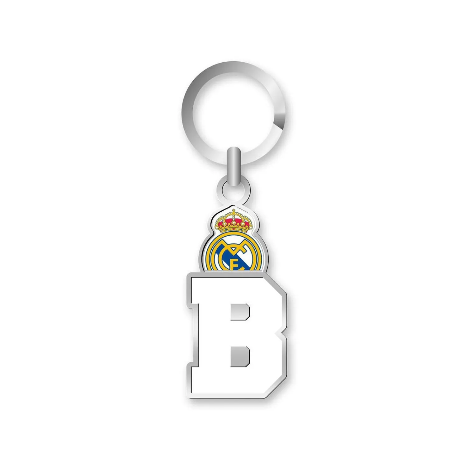Project & Rogers Schlüsselanhänger|Real Madrid Buchstaben Schlüsselanhänger - B