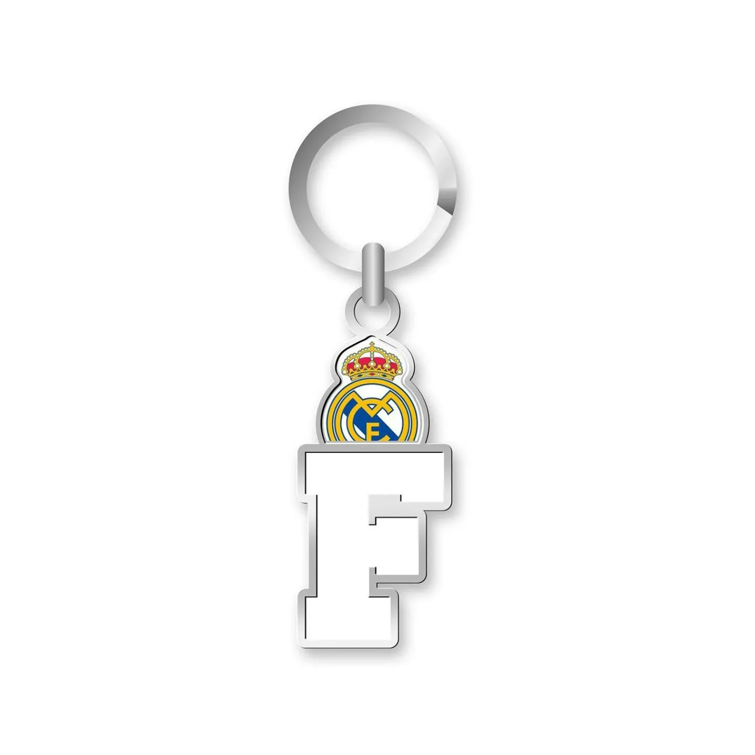 Project & Rogers Schlüsselanhänger|Real Madrid Buchstaben Schlüsselanhänger- F