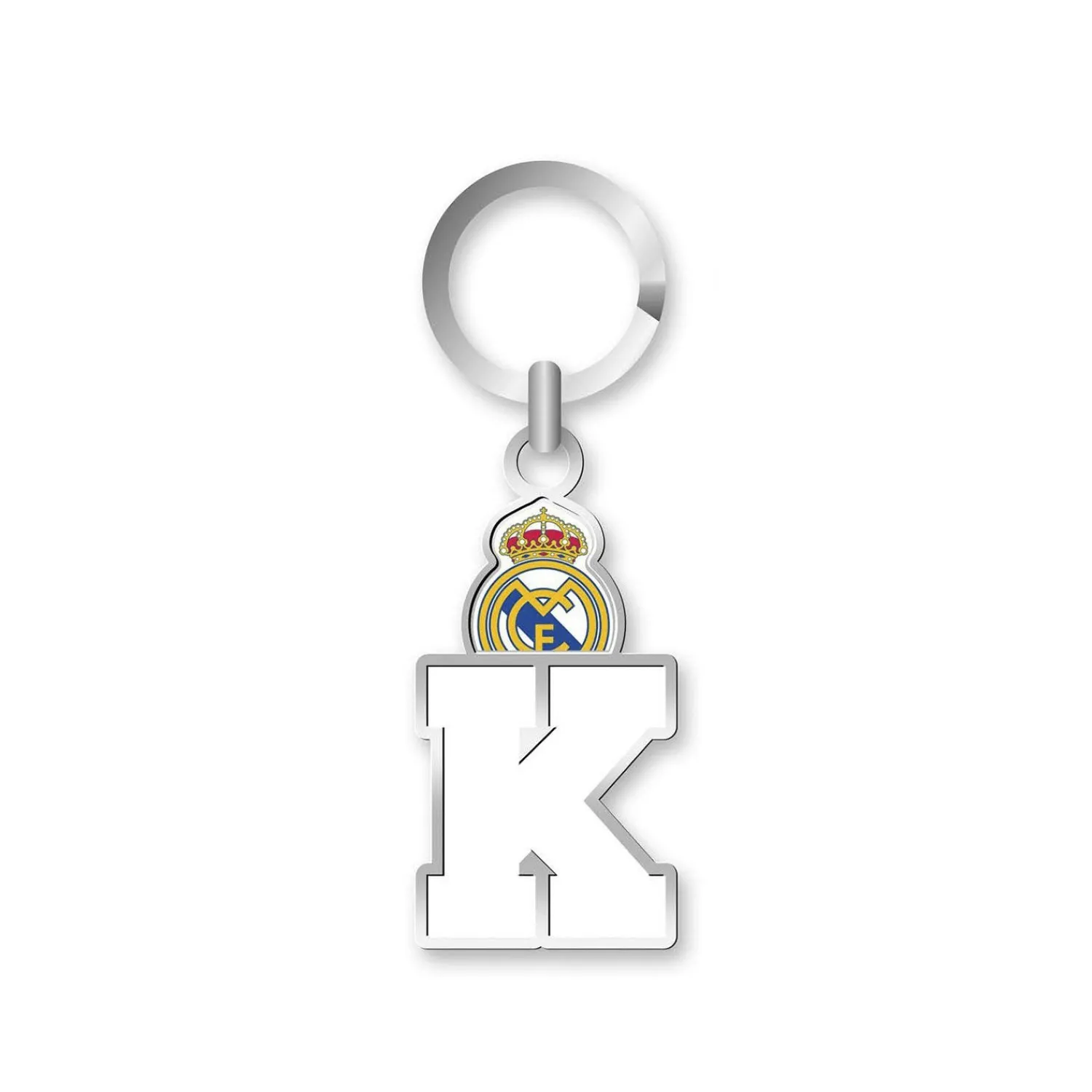 Project & Rogers Schlüsselanhänger|Real Madrid Buchstaben Schlüsselanhänger- K