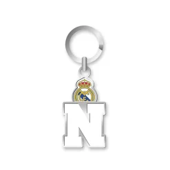 Project & Rogers Schlüsselanhänger|Real Madrid Buchstaben Schlüsselanhänger- N