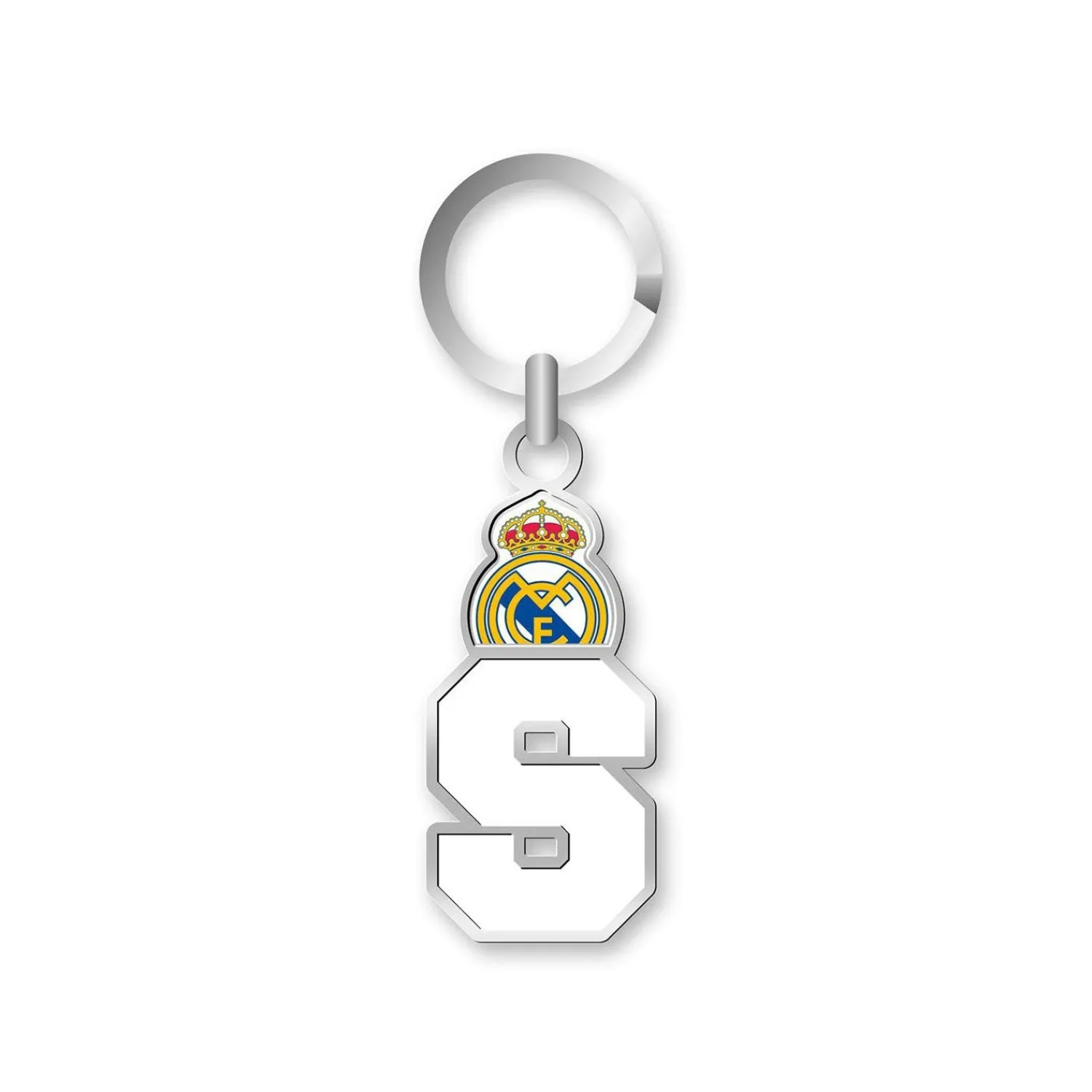 Project & Rogers Schlüsselanhänger|Real Madrid Buchstaben Schlüsselanhänger- S
