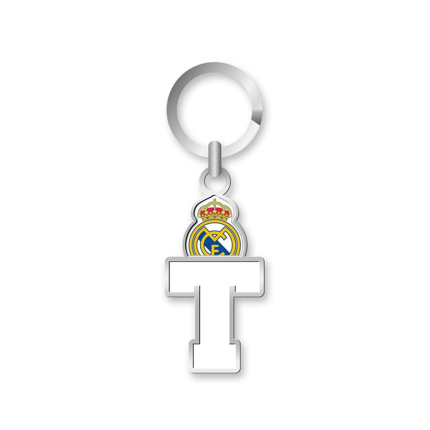 Project & Rogers Schlüsselanhänger|Real Madrid Buchstaben Schlüsselanhänger- T
