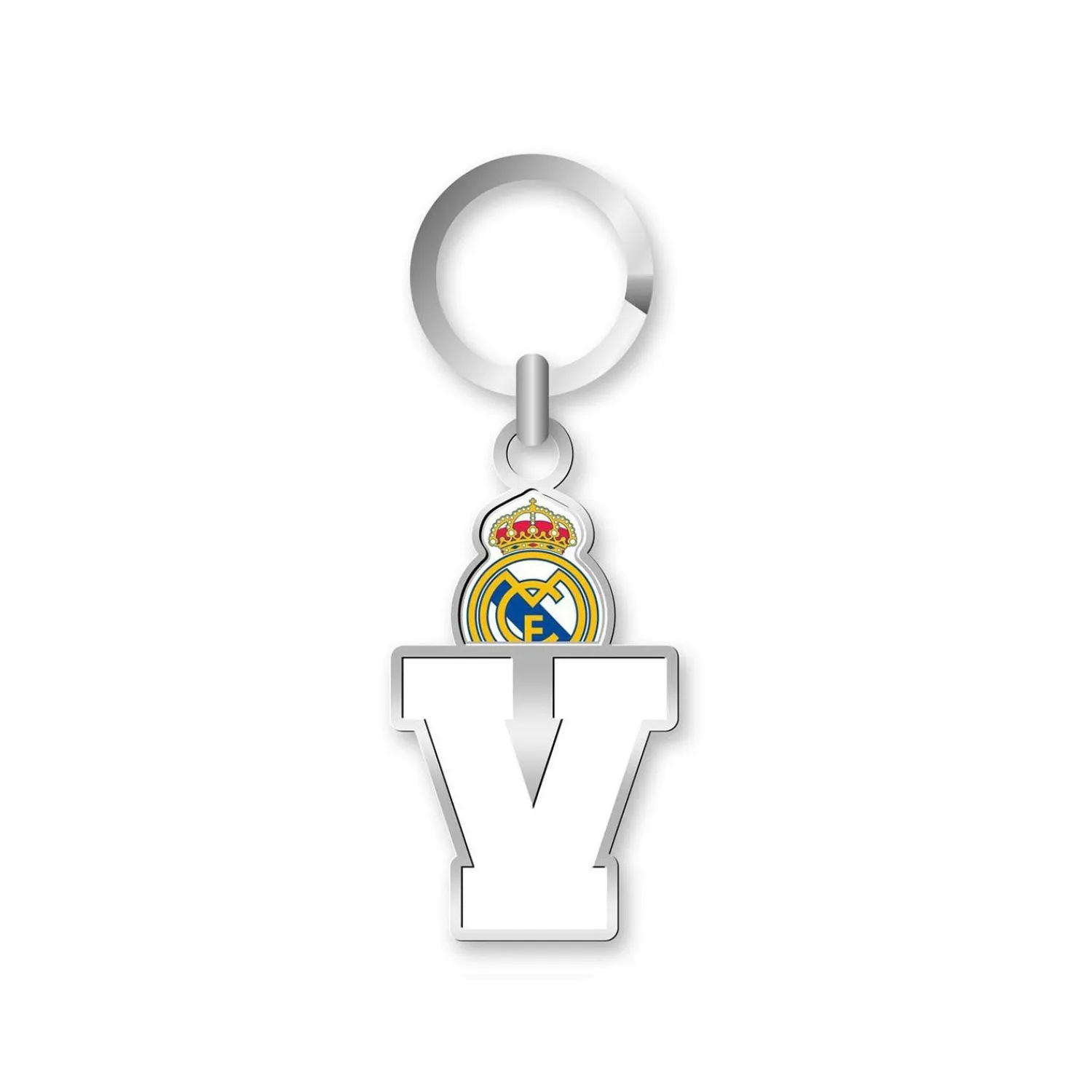 Project & Rogers Schlüsselanhänger|Real Madrid Buchstaben Schlüsselanhänger- V