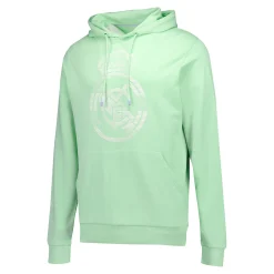 Herren Foundry Sweatshirts|Real Madrid Herren Hoodie Wappen Grün