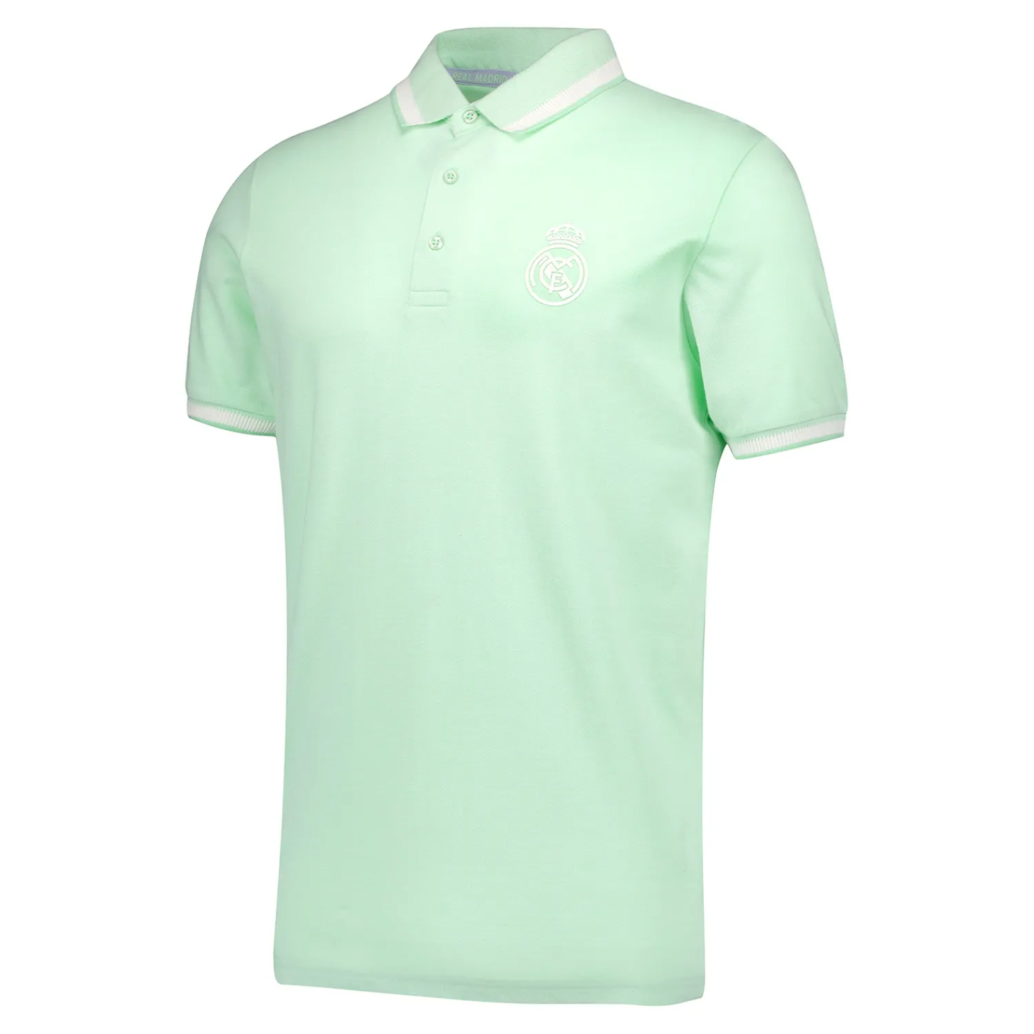 Herren Foundry Polos|Real Madrid Herren Piqué-Poloshirt in zwei Farbtönen Grün